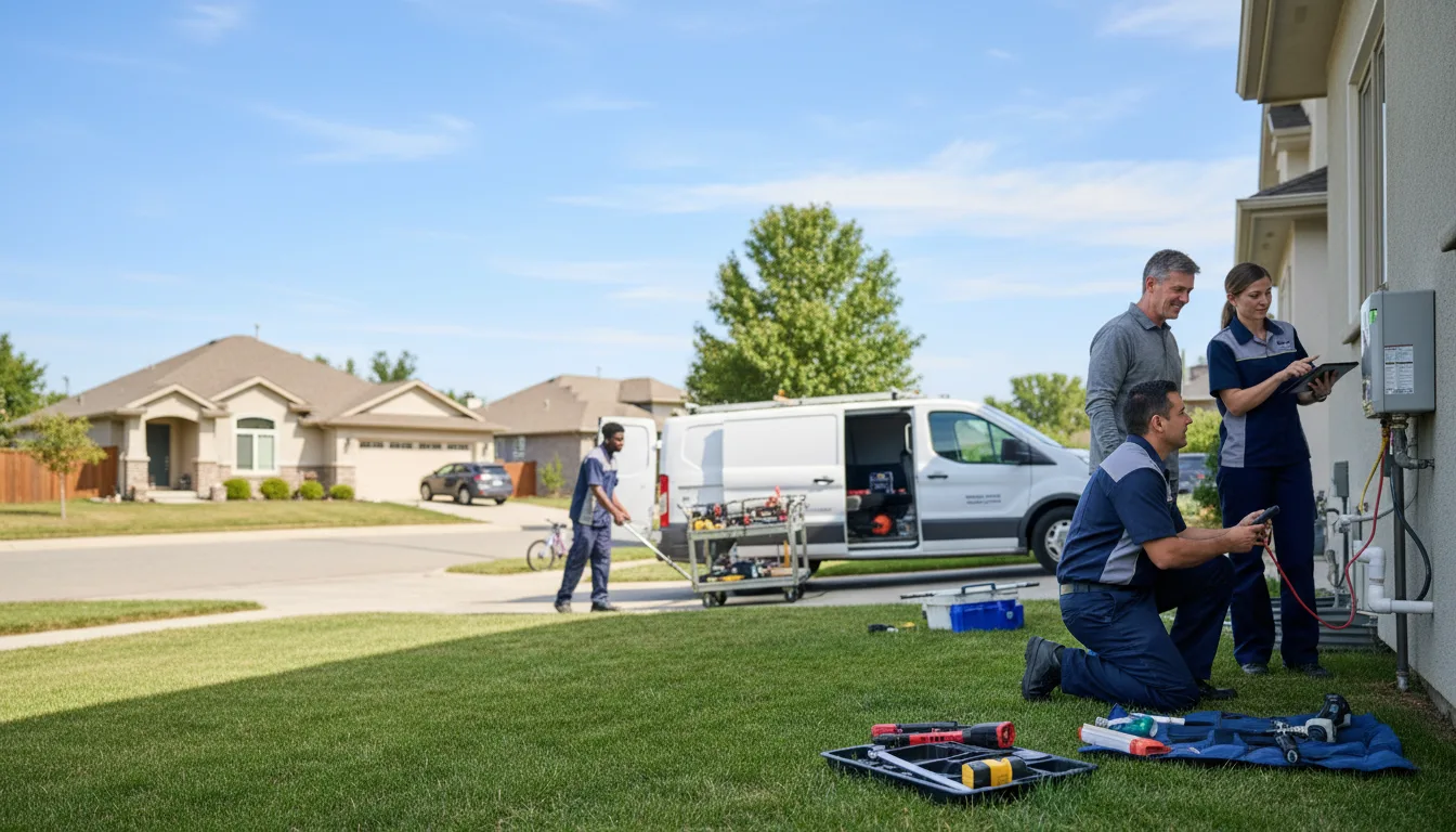 Tankless water heater service in West Sunbury, PA